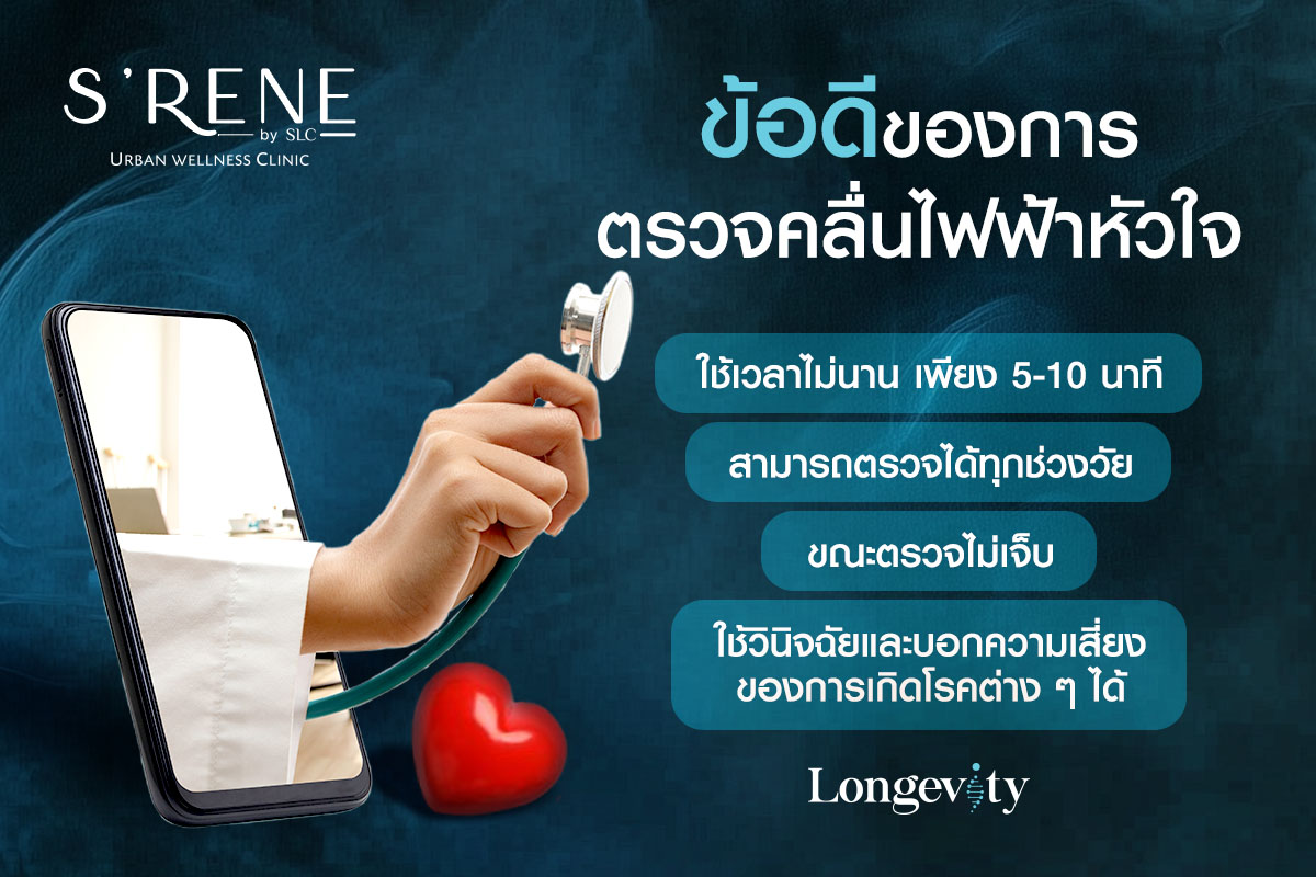 ข้อดีตรวจคลื่นไฟฟ้าหัวใจ